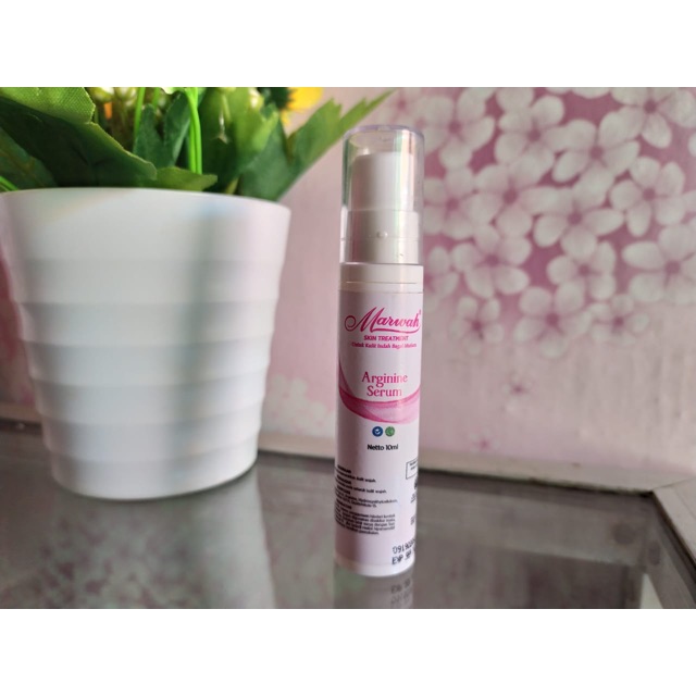 Marwah Arginine Serum/serum marwah/marwah skincare/skincare halal mui/skincare bpom