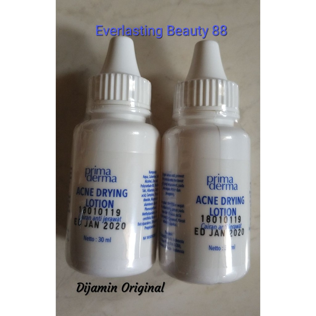 Serum Vege Original - Theraskin Acne Cream - Penghilang Bekas Jerawat Primaderma Acne Drying Lotion