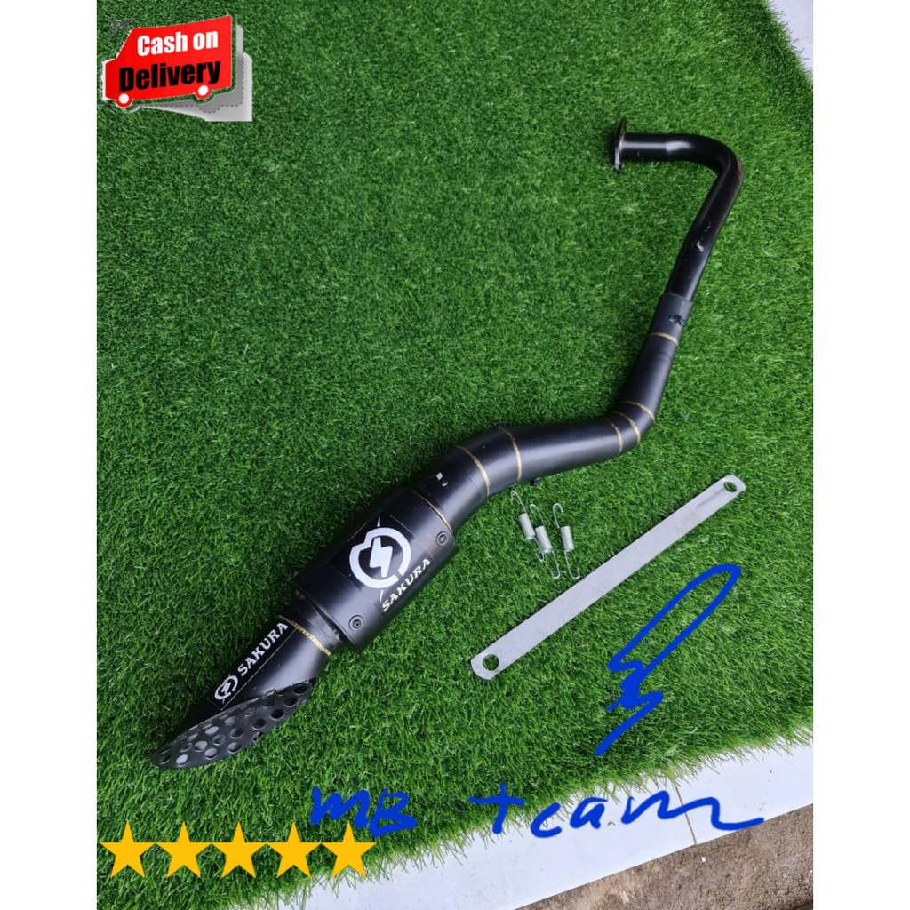 KNALPOT RACING MIO SPORTI - MIO SOUL CARBU SAKURA BLACK