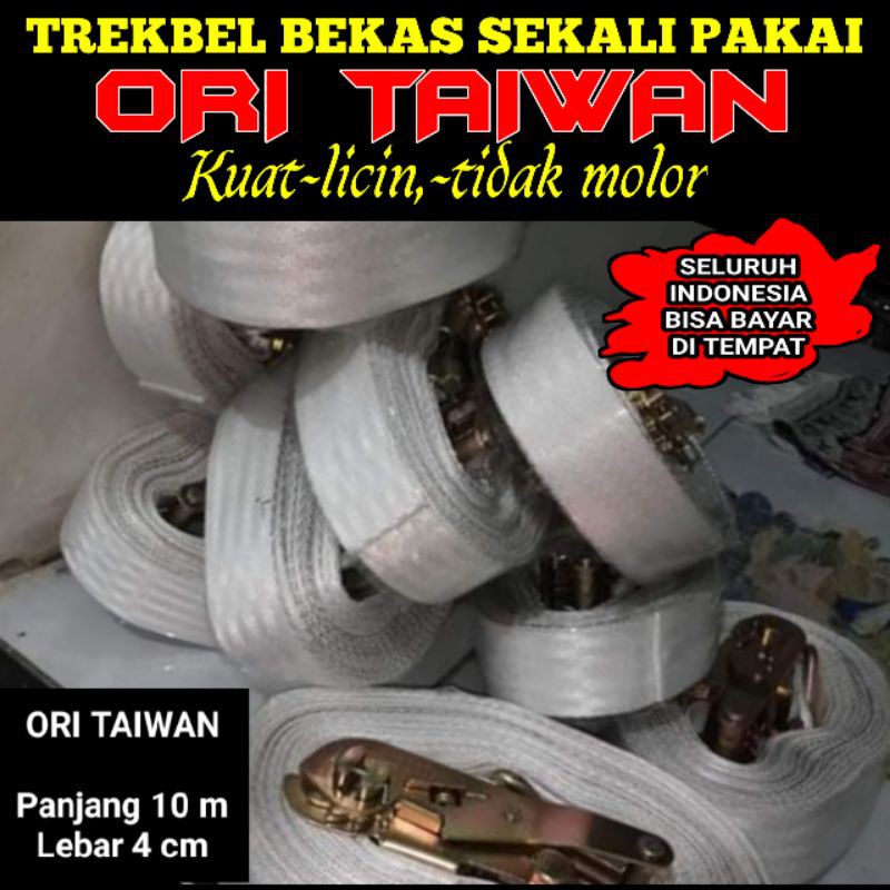 TREKBEL TALI KREK TALI PENGAMAN bekas sekali pakai original TAIWAN terlaris