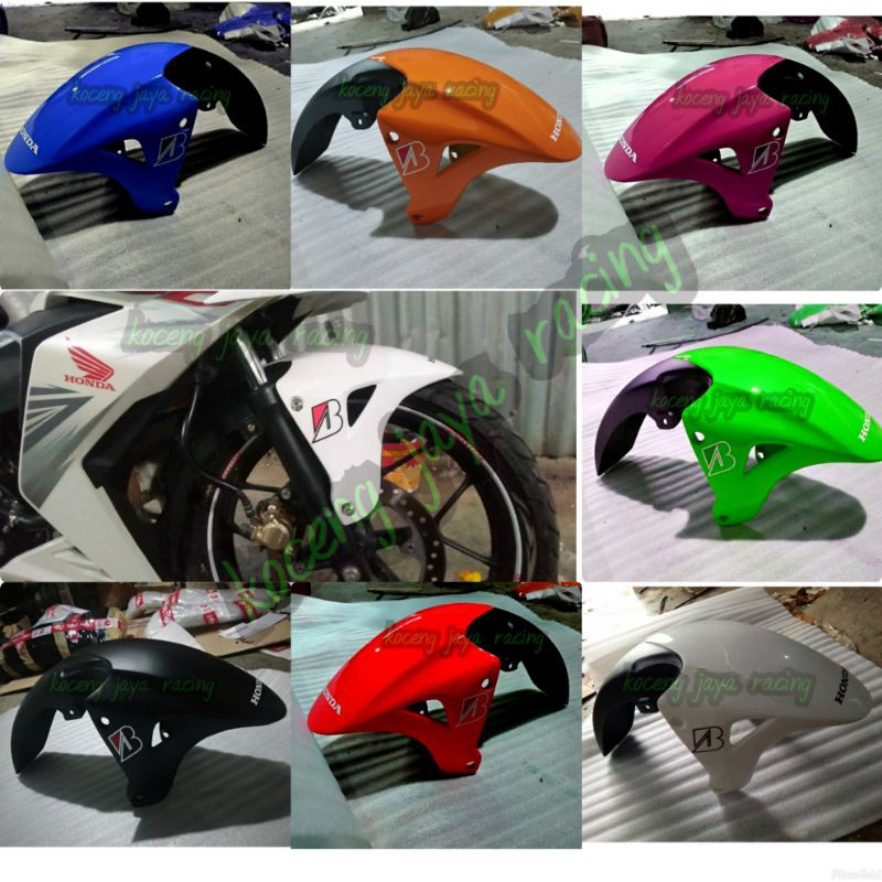 SPAKBOR DEPAN SUPRA GTR BAHAN FIBERGLASS