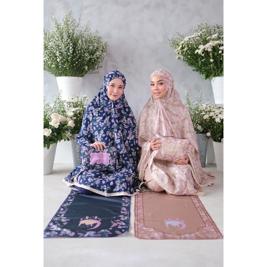 FULL SET SAJADAH ORCHID & ALINA SERIES MUKENA | MUKENA FAHIJABLOVE