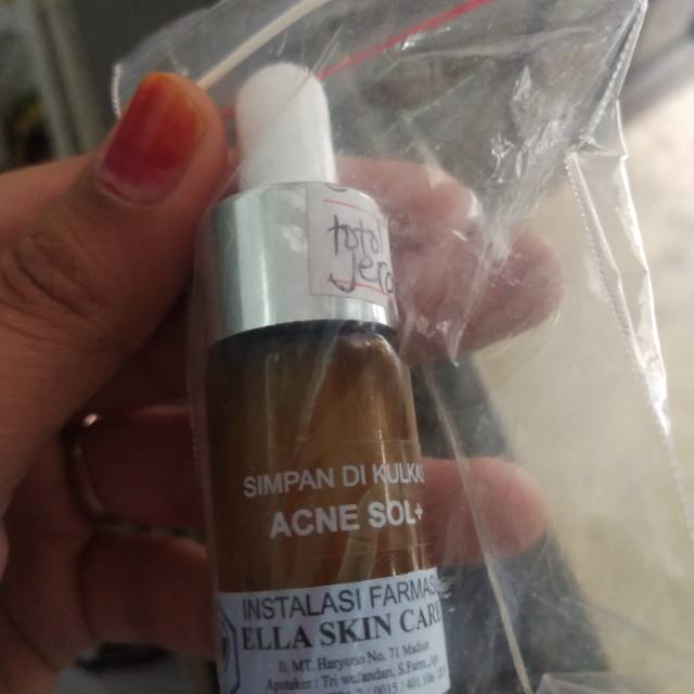 Acne Solution Ella Skincare Shopee Indonesia