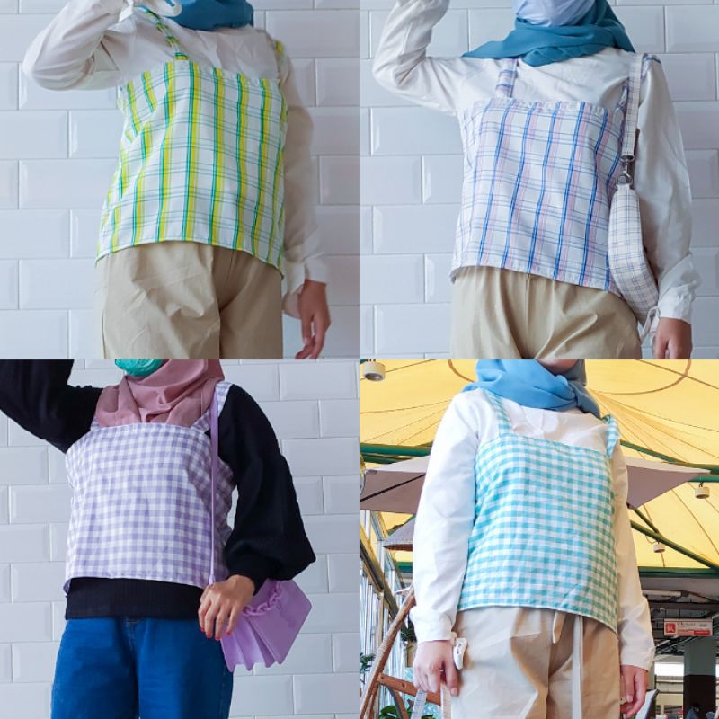 Elaina Outer Crop Rompi Korea
