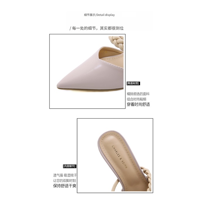 SEPATU WANITA HEELS PLATFORM MULES SHOES 233-A13 (BELI 1 GRATIS 1)