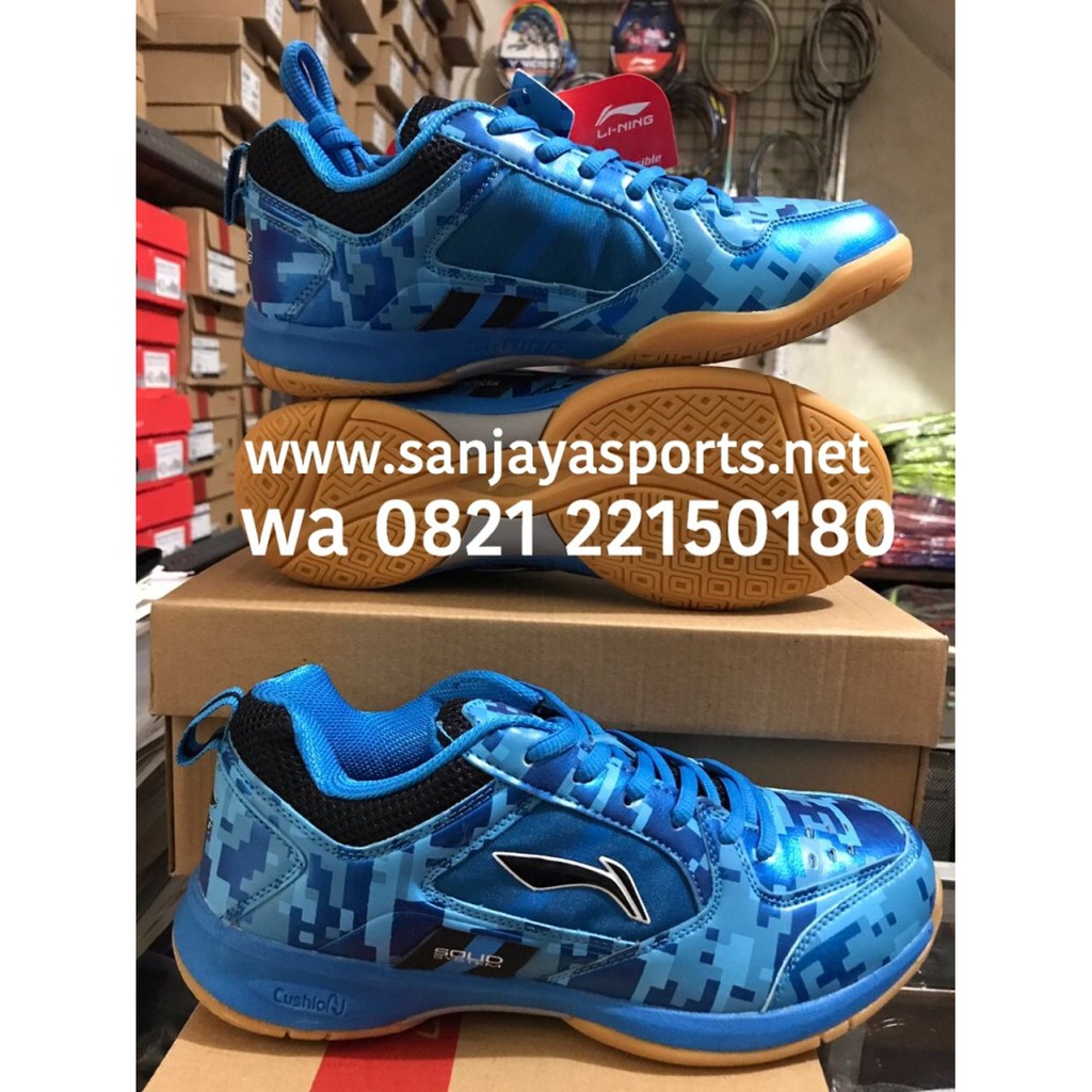 Promo  SEPATU LINING CAMO PLUS BLUE Original