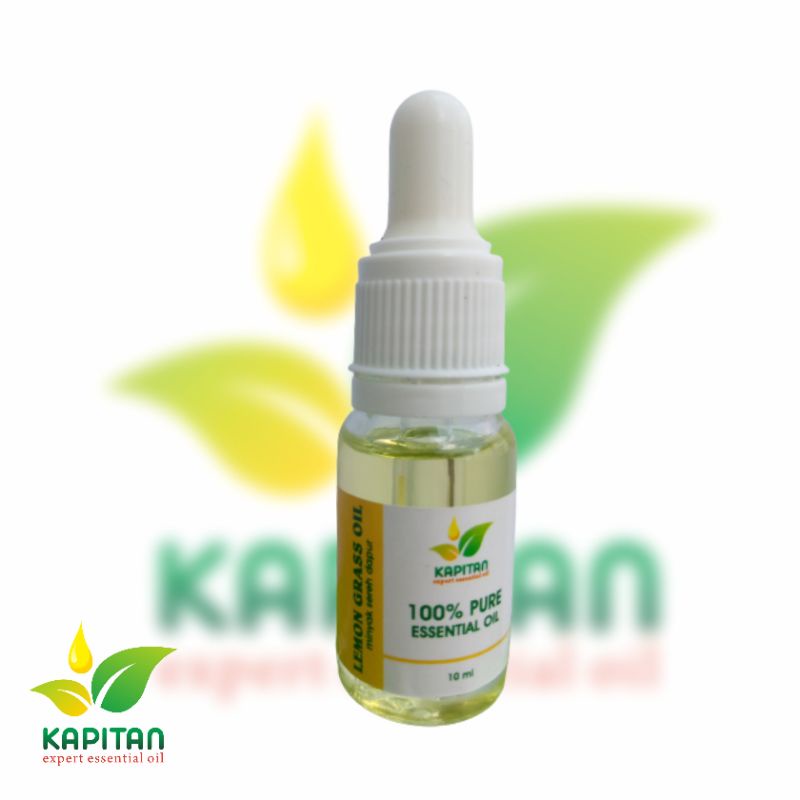 KAPITAN LEMONGRASS ESSENTIAL OIL MINYAK ESSENTIAL SEREH DAPUR