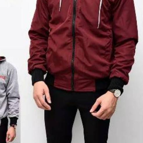 ♚ ✔Jaket DC Bolak Balik / Jaket DC pria / Jaket Parasut Bolak Balik / Grosir Jaket Pria ♜