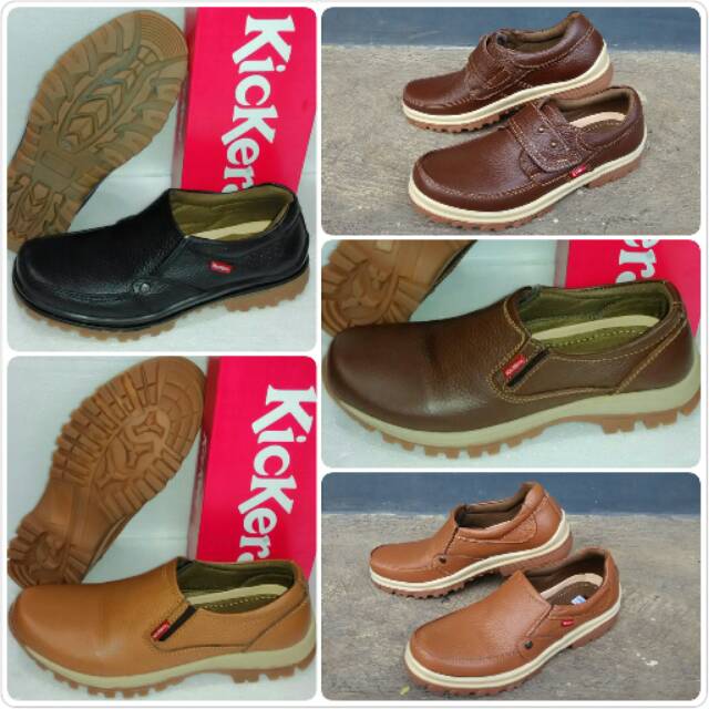 sepatu pantofel kulit