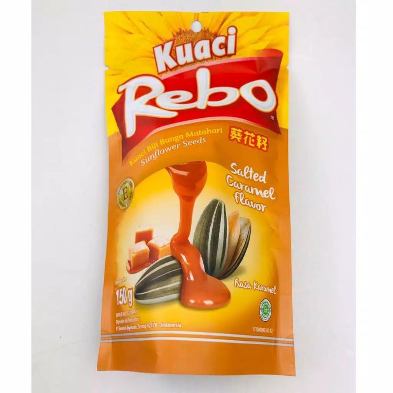 

KUACI REBO SALTED CARAMEL FLAVOR 150GR