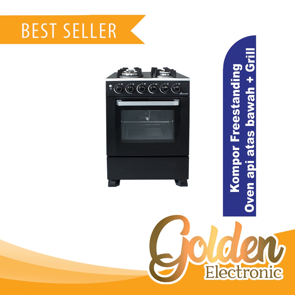 Kompor Gas Freestanding Winn Gas W 5090 A Free Standing Gas Stove + Oven Rotisserie Winn Gas W5090A Kompor Standing W-5090A