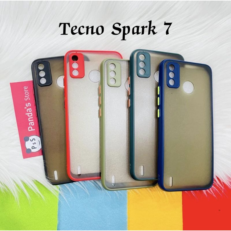 Softcase Tecno Spark 7 Case My choice Original Pelindung Kamera (PsS)