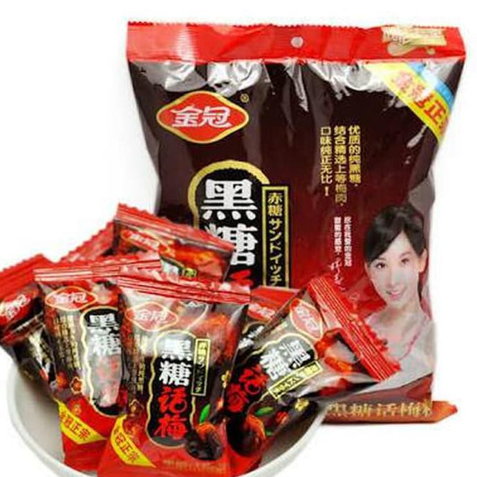 

[BISA BAYAR DITEMPAT] Permen plum gula merah dari China