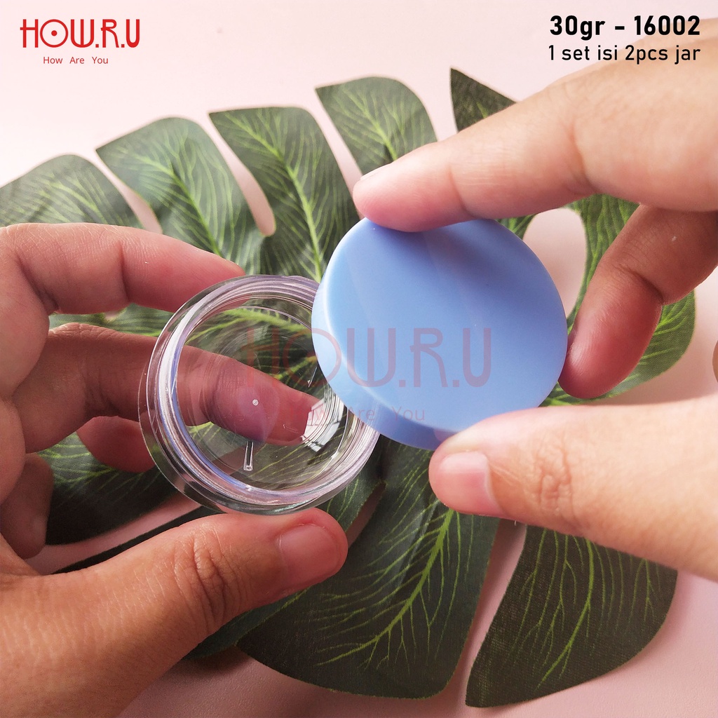 HOW.R.U | Cream Case / Jar / Pot / Tempat Krim atat Skin Care Lucu