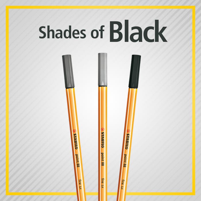 

Stabilo Warna Warni - Highlighter - Stabilo Pulpen Stabilo Pen 88 Shade Of Black Produk Terbaik
