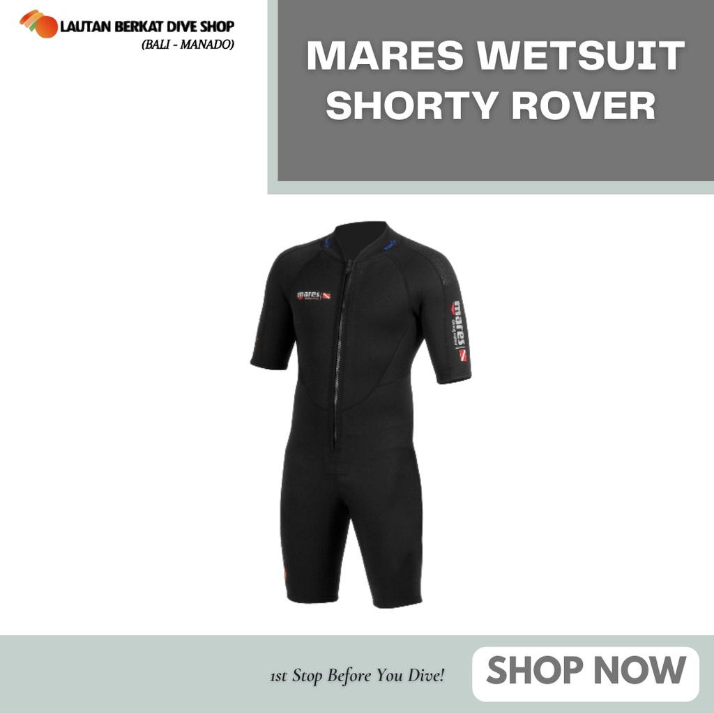 WETSUIT SHORTY MARES ROVER 3MM