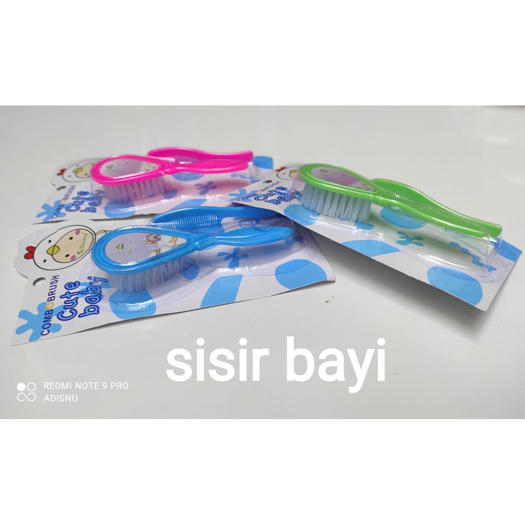 Sikat Dan Sisir Bayi Cute Baby Murah Comb &amp; Brush