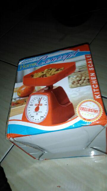 Timbangan Kue Kenmaster 5 Kg Timbangan Kue Dapur 5 Kg Putih