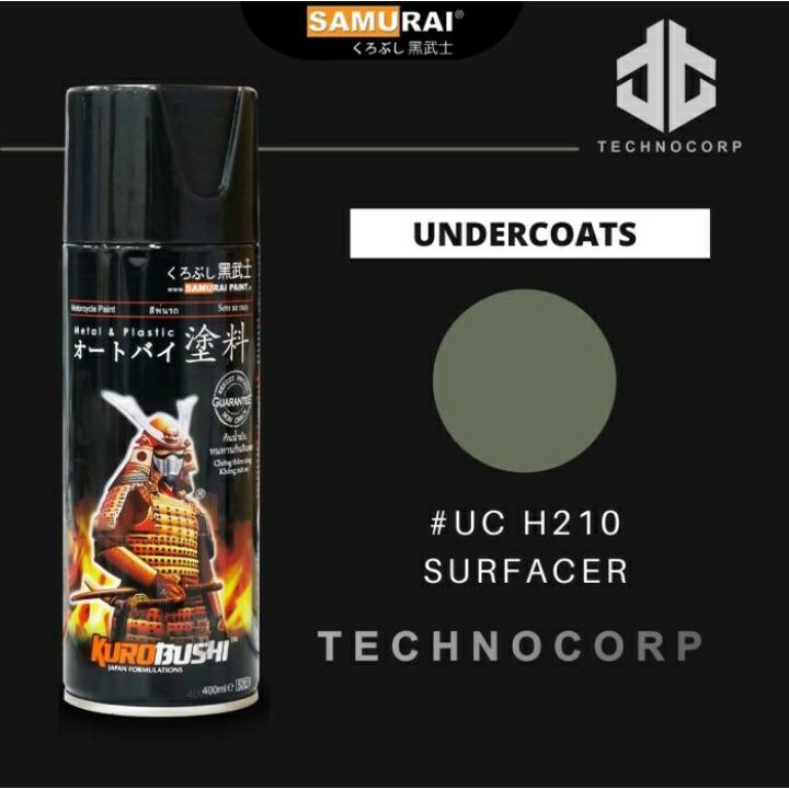 

Cat Semprot SAMURAI PAINT UCH210 EPOXY SURFACER /PRIMER GREY CAT DASAR