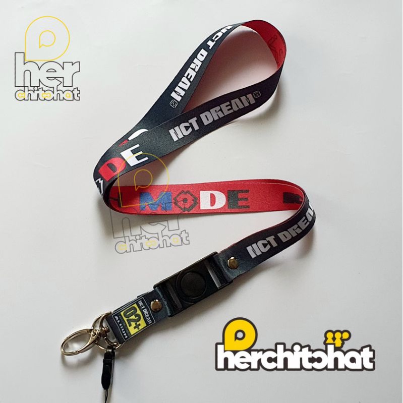 

Lanyard NCT DREAM - GLITCH MODE - Strap Tali ID Card KPop Unofficial