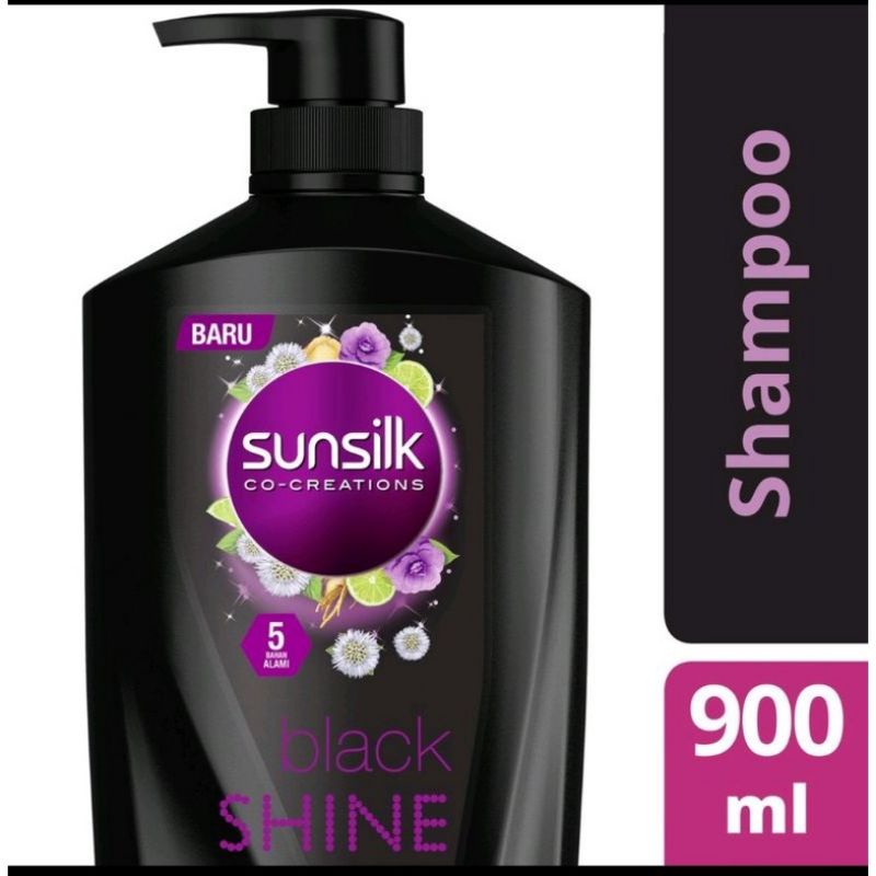 Sunsilk shampoo black&amp;shine 900ml