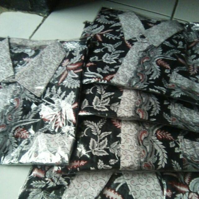 New Arrival Distro Batik Pria Bordir Sogan Hrb026