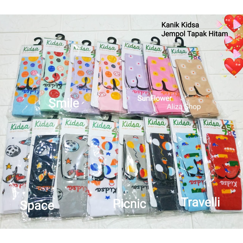 Kaos Kaki Anak Kanik Kidsa Jempol Motif