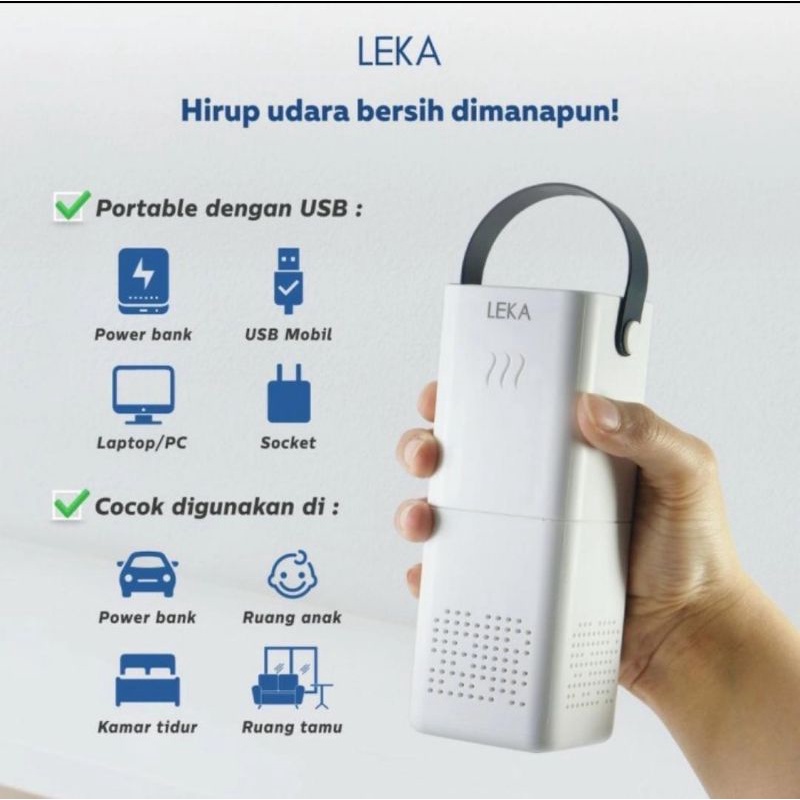 PORTABLE AIR PURIFIER LEKA AP7705