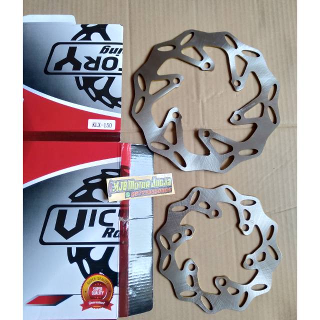 PIRINGAN KLX VARIASI 150 CAKRAM KLX  DEPAN BELAKANG