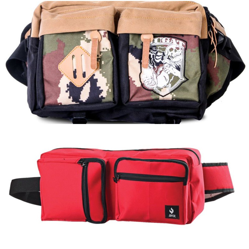 Tas Pinggang / Waistbag Multi Fungsi - Premium Quality - BLY ICO GSP (COMB)