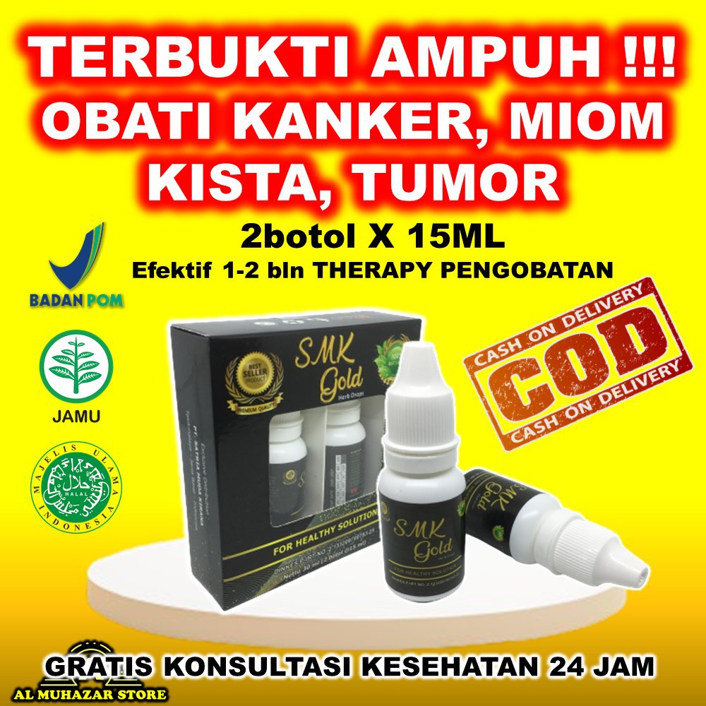Obat Herbal Amerta Green Gold 2x15ml Jamu tetes Kanker darah leukemia kanker payudara ampuh original
