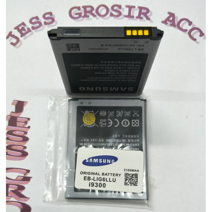 Baterai Battery Batere Original Samsung GALAXY S3 i9300 i9082 i9060 - Hitam