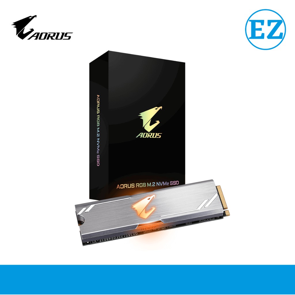SSD GIGABYTE - AORUS RGB, 512GB, M.2 2280, PCIe Gen3x4