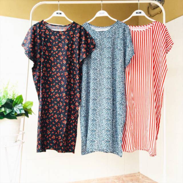 Daster / Daster Selutut / Baju Tidur / Daster Murah / Daster midi / Pakaian Wanita / Daster Batik