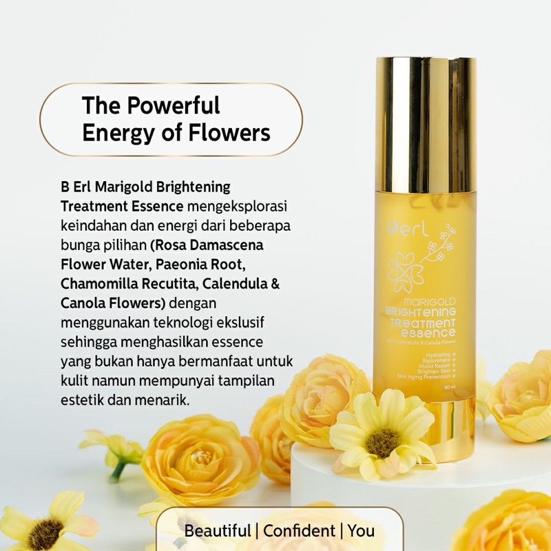 Jual Berl Marigold Brightening Treathment Essence | Shopee Indonesia