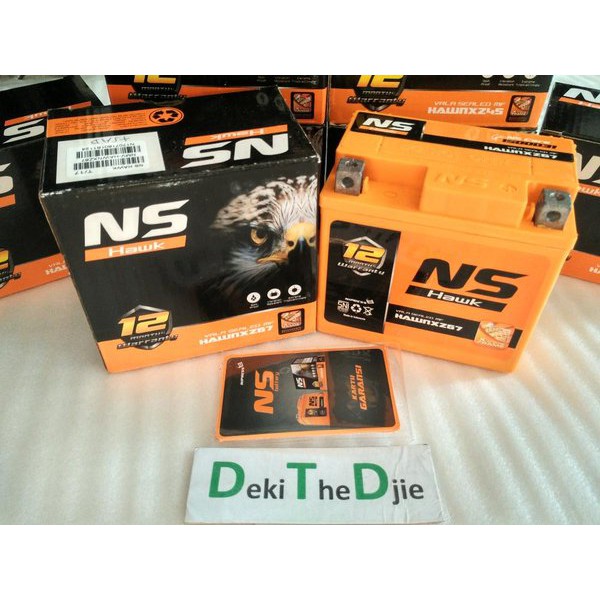 Aki Accu Battery NS HAWK  YAMAHA NMAX AEROX 155