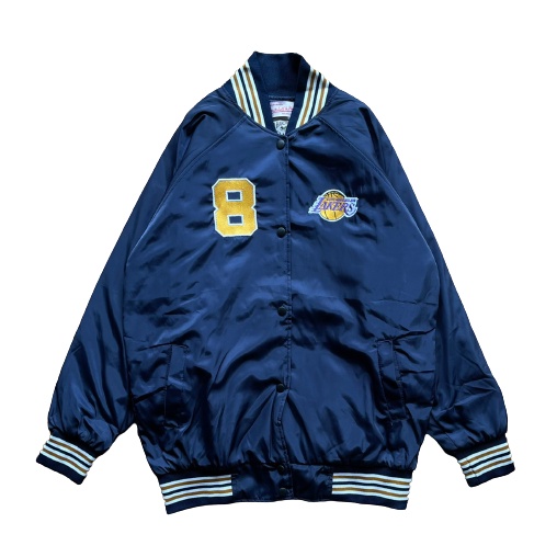 Jaket Varsity LAKERS EIGHT – Navy Edition Fashion Trendy Casual Pria Good Brand Quality Stylish