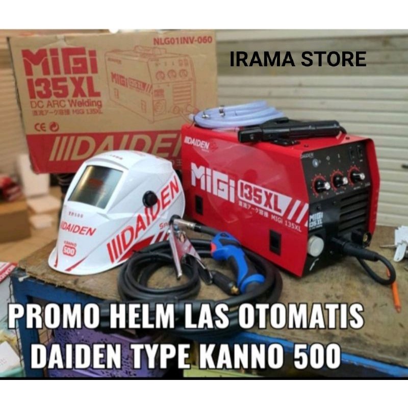 MESIN LAS DAIDEN MIGI 135 XL MESIN LAS CO² DAIDEN MIG 135XL INVERTER DAIDEN