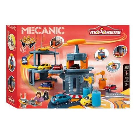 SET 2 MOBIL + MECANIC / MECHANIC GARAGE CAR MAJORETTE - MAINAN GARASI