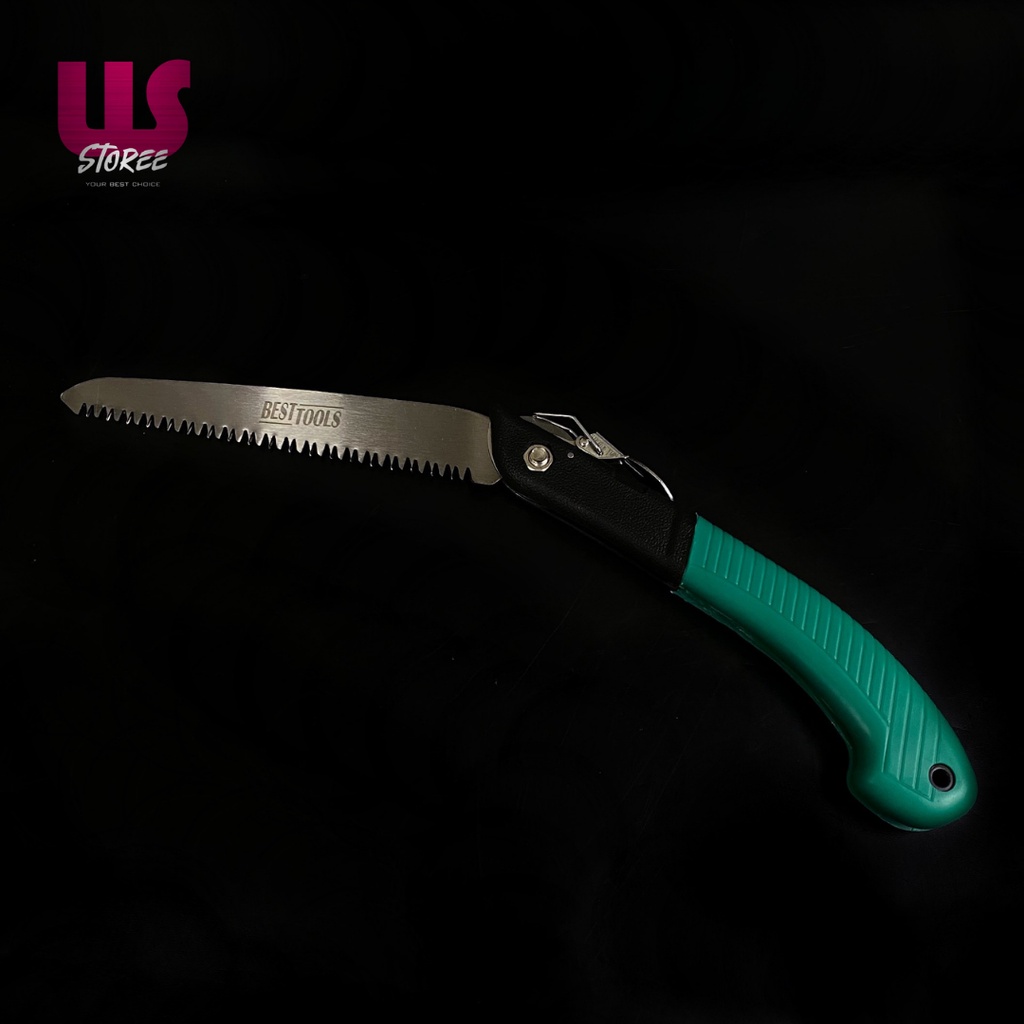 Gergaji Kayu Lipat Besttools Folding Pruning Saw Gergaji Lipat Pemotong Dahan Kayu Alat Perkebunan