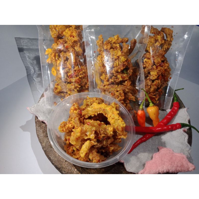 

Usus Ayam Crispy, Jamur Crispy dan Kulit Ayam Crispy