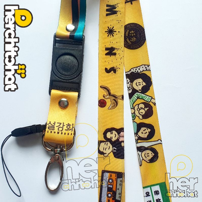 

Lanyard Tali ID Card Fanart Drakor SNOWDROP from Disney Hotstar