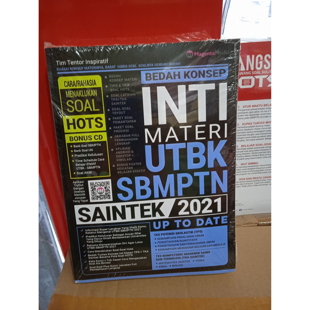 Bedah Konsep Inti Materi UTBK SBMPTN Saintek 2021 - Magenta Media