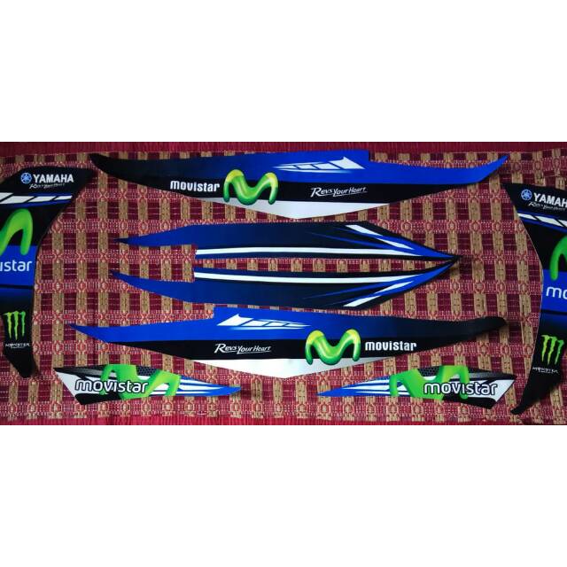 Striping MX new movistar 135 dan mx king
