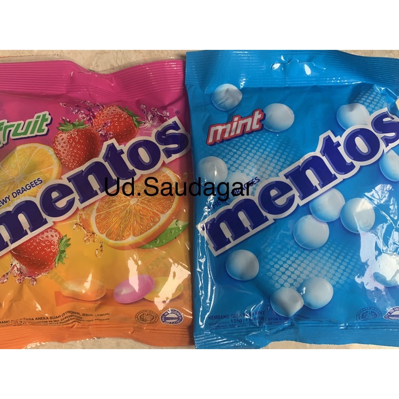 

Permen Mentos Mint | Aneka Buah Pack Kecil 135Gr