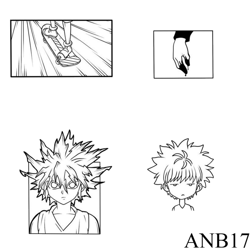 [ANIME BUNDLE 3]  Tato Temporer/Tattoo Temporary/Temporary Tattoo ANTI AIR BERKUALITAS IMPORT ECER