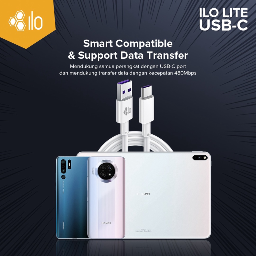 ILO Lite Type C Support Fast Charging