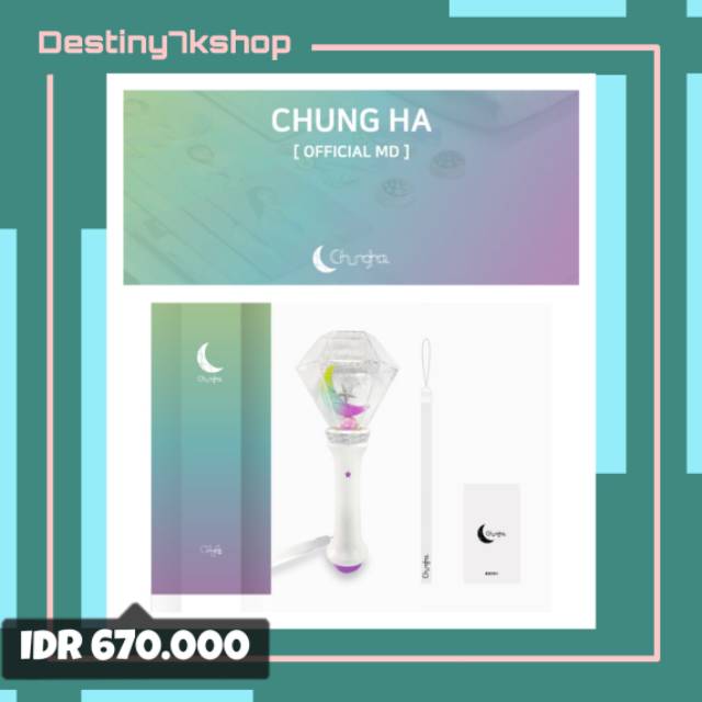 [DP/PO] CHUNGHA OFFICIAL LIGHTSTICK | Shopee Indonesia