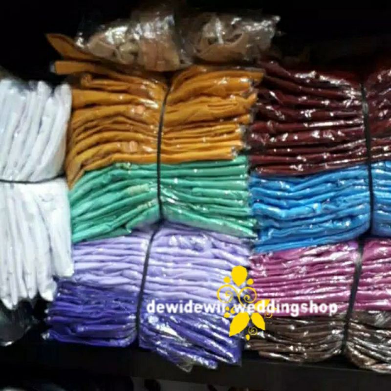 MANSET SPANDEX, Ritsleting Belakang (STANDAR / JUMBO)