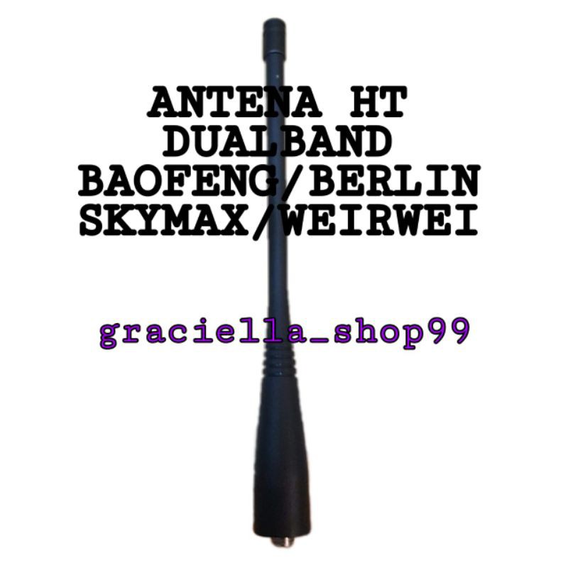ANTENA HT BAOFENG / WEIRWEI  DUALBAND